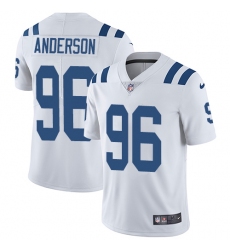 Youth Nike Indianapolis Colts #96 Henry Anderson White Vapor Untouchable Limited Player NFL Jersey