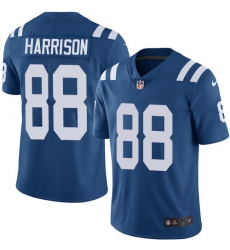 Youth Nike Indianapolis Colts #88 Marvin Harrison Elite Royal Blue Team Color NFL Jersey