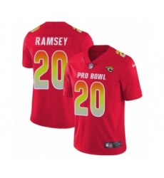 Youth Nike Jacksonville Jaguars #20 Jalen Ramsey Limited Red AFC 2019 Pro Bowl NFL Jersey