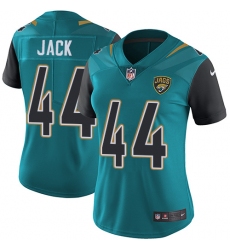 Women's Nike Jacksonville Jaguars #44 Myles Jack Elite Teal Green Team Color NFL Jersey